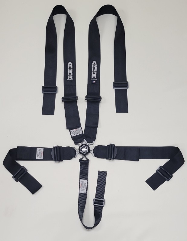 AR22411 - Camlock Harness System 5 or 6 Point w/ Pull Down Lap Adjustment