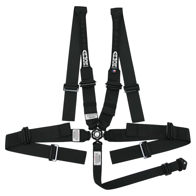 AR22401H - Camlock Harness System, HANS Shoulders, 5 or 6 Point w/ Pull Up Adjustable Lap