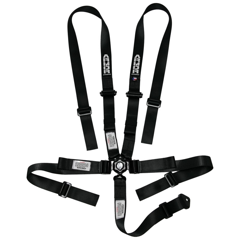 AR23411 All 2" Camlock Harness System 5 or 6 point with Pull Down Lap Adjustment