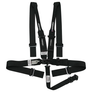 HB22031HSPL Sprint/Midget Harness w/ 2'' Latch, HANS Shoulders, & Single Pull Lap