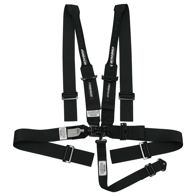 HB22031HSPL Sprint/Midget Harness w/ 2'' Latch, HANS Shoulders, & Single Pull Lap